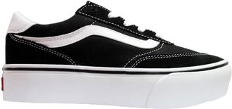 Vans Schoenen, Dames, Zwart, 36 1/2 EU, Platform Sneakers Zwart/Wit