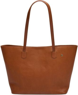 V.Gan Womens Vegan Hazel Tote Shoulder Bag - Tan - One Size