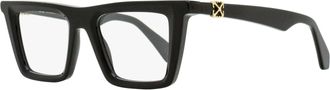 Off-white Unisex Style 7S Eyeglasses OERJ07S 1000 Black 49mm