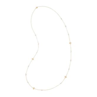 Tory Burch Accessoires, Dames, Geel, ONE Size, Kira Parels Hanger