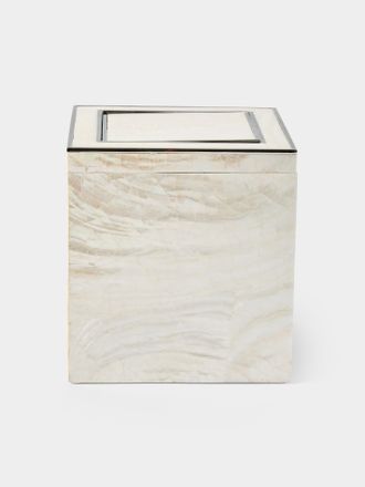 Objet Luxe Sienna Mother-of-Pearl Vanity Bin