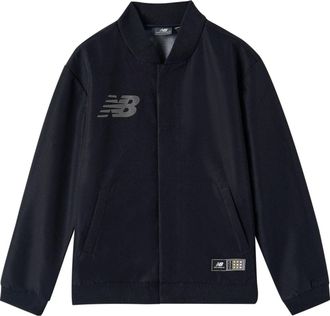 New Balance Logo Teamwear Jacket Asia Sizing Black NAA1R041-BK