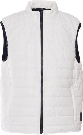 Fay Padded Vest Zip - Heren - Bodywarmers - Wit - S - Leer - Jassen
