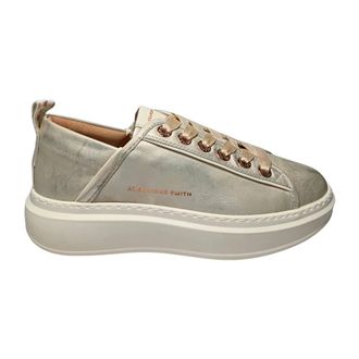 Alexander Smith Sneakers, female, Yellow, Size: 7 US sneaker Pelle