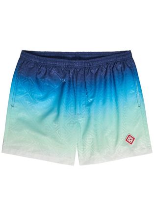 Casablanca Casablanca Degrad&eacute; Logo-print Shell Swim Shorts - Multi 02 - XL