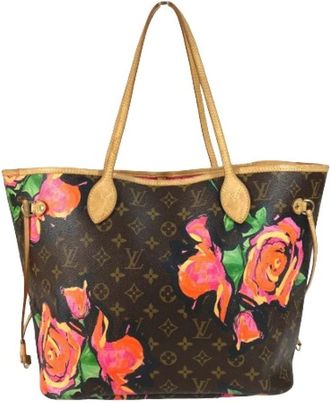 Louis Vuitton Pre-owned Tote Bags, female, Multicolor, Size: ONE SIZE Pre-owned Vintage Canvas Tote Bag