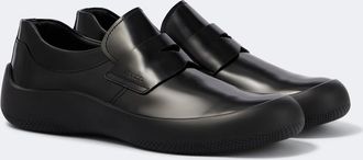 Prada Leather penny loafers
