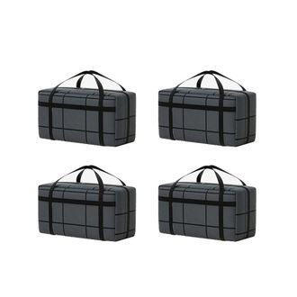 OEM Bolsa De Almacenamiento 4x Para Edredones Y Ropa, Gran Capacidad, Bolsa De Almacenamiento M&oacute;vil, Bolsa De Equipaje Port&aacute;til A Prueba De Polvo De 90 L