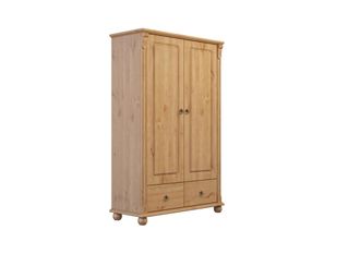 HOME AFFAIRE Wäscheschrank »Tessin« 2 Breiten: 90/128 cm H/T ca. 140/38 cm, aus massiver Kiefer, in 2 Breiten, viel Stauraum, FSC zertifiziert