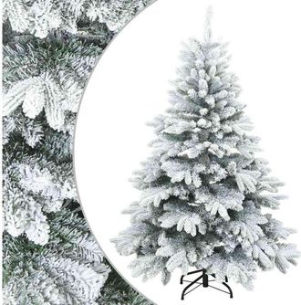 vidaXL &Aacute;rbol De Navidad Artificial Plegable Cubierto De Nieve 120 Cm Vidaxl