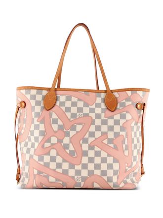Louis Vuitton Neverfull NM Limited Edition Damier Tahitienne MM tote bag - Roze