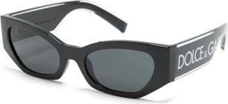 Dolce & Gabbana Dx 6003 50187 Zonnebrillen - unisex - Zonnebrillen - Zwart - 48 MM - Accessoires