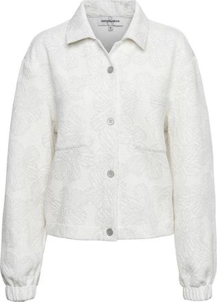 &Co Woman Ziga Jas - Dames - Zomerjassen - Wit - 2XL - Katoen - Jassen