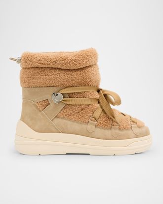 Moncler Insolux Fleece Snow Boots