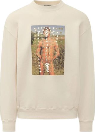 J.W.Anderson Star Man Sweatshirt - Heren - Sweatshirts - Beige - L - Hoodies & sweatvesten