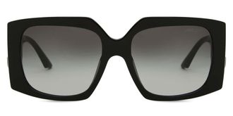 Jimmy Choo London JC5006U 50008G Womens Sunglasses Black Size 55