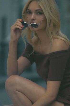 I-SEA Oval Wire Sunglasses
