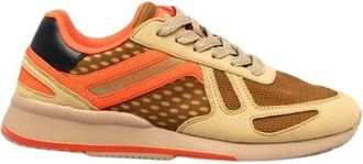 Scotch & Soda Suave Sand Sneakers - Heren - Sneakers - Veelkleurig - 44 EU - Su&egrave;de - Schoenen
