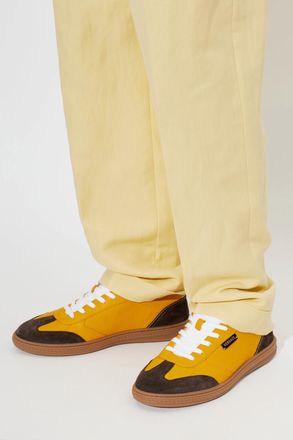 Versace Greca Sports Shoes, Mens, Yellow