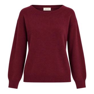 iBlues Mirra Sweater - Dames - Truien - Rood - Maat: L Wol