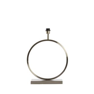 Light & Living L&aacute;mpara De Mesa - Liva - Plateado - Metal - - Light&living