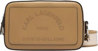 Karl Lagerfeld LE Ballet Crossbody Bag - Dames - Schoudertassen - Beige - ONE Size - Leer - Tassen