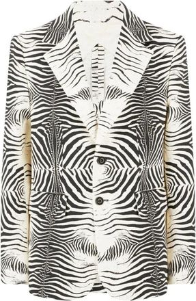 Roberto Cavalli Heren, Jassen, Zwart, Maat: XL Katoen