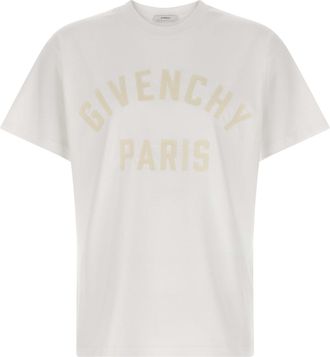Givenchy White Cotton Mens T-Shirt