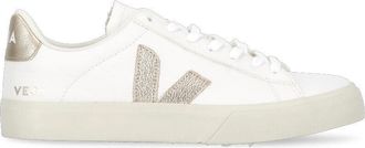 Veja White Campo Chromefree Leather Sneakers