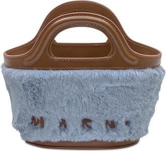 Marni Blue Tropicalia Micro Tote