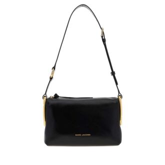 Marc Jacobs Black Leather Medium Scene Shoulder Bag Borse A Mano