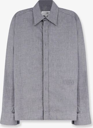 Maison Margiela Camicia in cotone con zip - MM6 MAISON MARGIELA - gender_Man