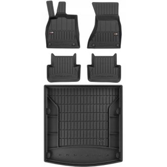 OEM Set 3d Alfombrillas De Goma Y Alfombrilla Audi A4 B8 Sed&aacute;n 2007-2015