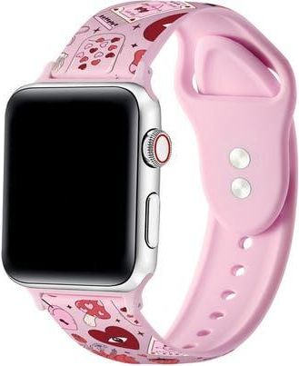 Posh Tech Y2K Silicone Band for Apple Watch in Pink at Nordstrom