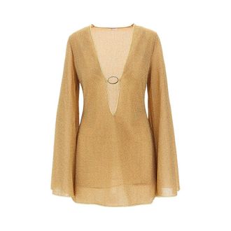 Os&eacute;ree Lumi&eacute;re O-Kaftan mini dress Woman L