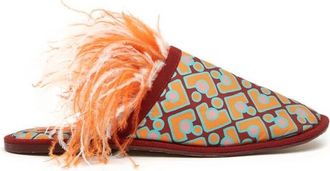 La DoubleJ Boudoir Slipper - Dames - Pantoffels - Veelkleurig - XS - Schoenen