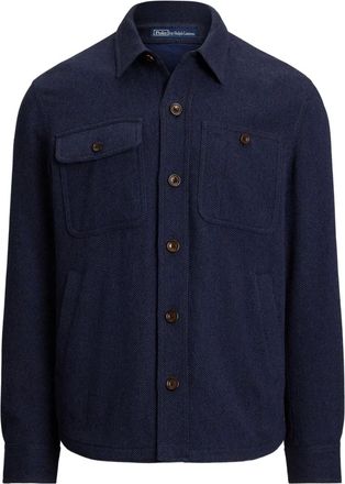 Polo Ralph Lauren herringbone-pattern jacket - Blue