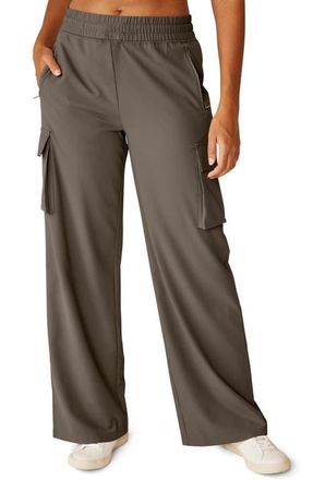 Beyond Yoga City Chic Cargo Pants in Dune at Nordstrom, Size X-Large