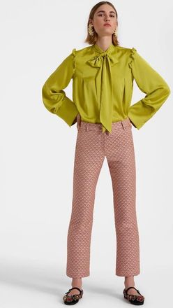 La DoubleJ 24/7 Pants in Tulip Jacquard Pale Pink at Nordstrom, Size Medium