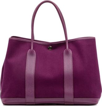 Herm&egrave;s Pre-owned Hermes Toile and Negonda Garden Party 36 Ladies 7X3BPGUGF8ZRCDMT