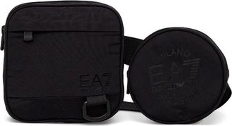 Emporio Armani Marsupio con stampa - Nero