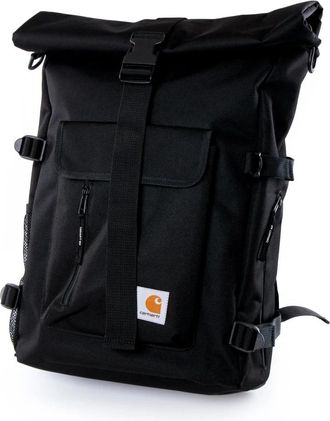 Carhartt Work in Progress Waterafstotende Canvas Rugzak - Heren - Rugzakken - Zwart - ONE Size - Polyester - Tassen