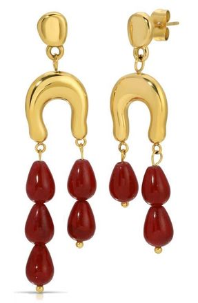 Kozakh Moshka Drop Earrings in Gold at Nordstrom