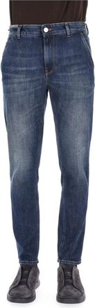 Pantaloni Torino Indie Denim Jeans - Heren - Slim Fit Jeans - Blauw - W36 - Denim - Jeans