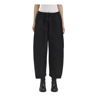 Entire studios Wide Trousers, female, Black, Size: S Loft Trousers