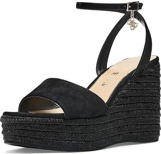 Guess Everly Womens Wedge Shoes Black : 8.5 M, Synthetic