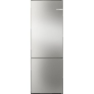 Bosch Serie 4, Combinaci&oacute;n Frigor&iacute;fico-congelador Independiente Con Congelador Inferior, 203 X 70 Cm, Acero Inoxidable (con Antihuellas), Kgn492idf