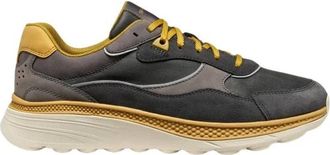 Geox Spherica - Heren - Sneakers - Grijs - 39 EU - Leer - Schoenen
