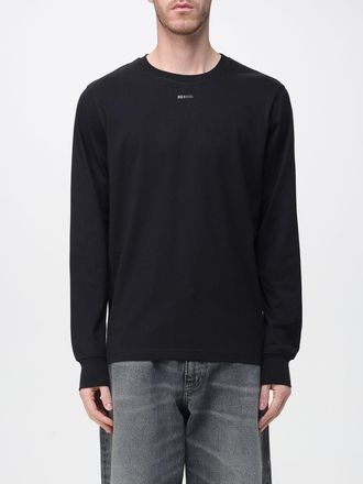 Diesel T-shirt in cotone con logo Diesel