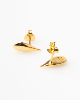 Bar Jewellery Ina Earrings - Gold